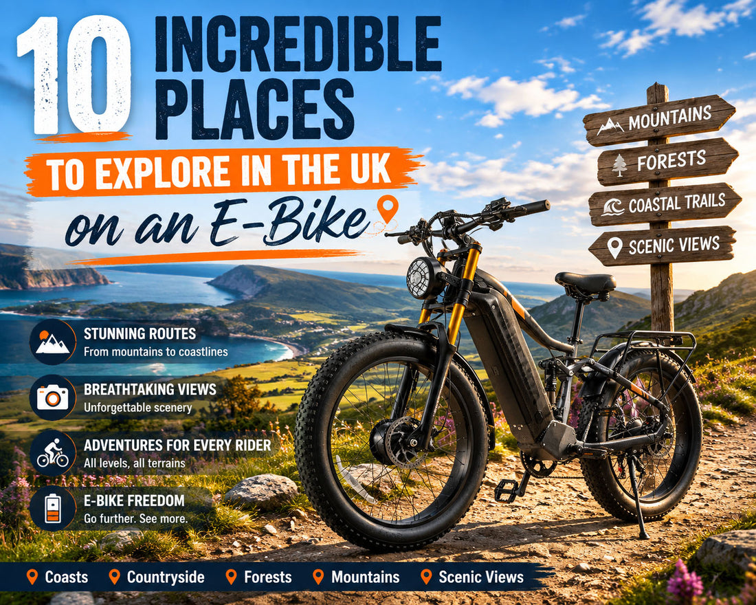 10 Incredible Places to Explore in the UK on an E-Bike