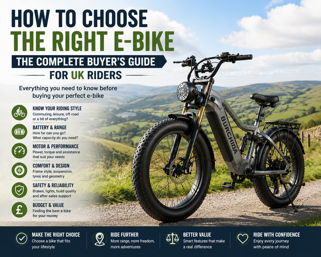 How to Choose the Right E-Bike: The Complete Buyer's Guide for UK Riders?