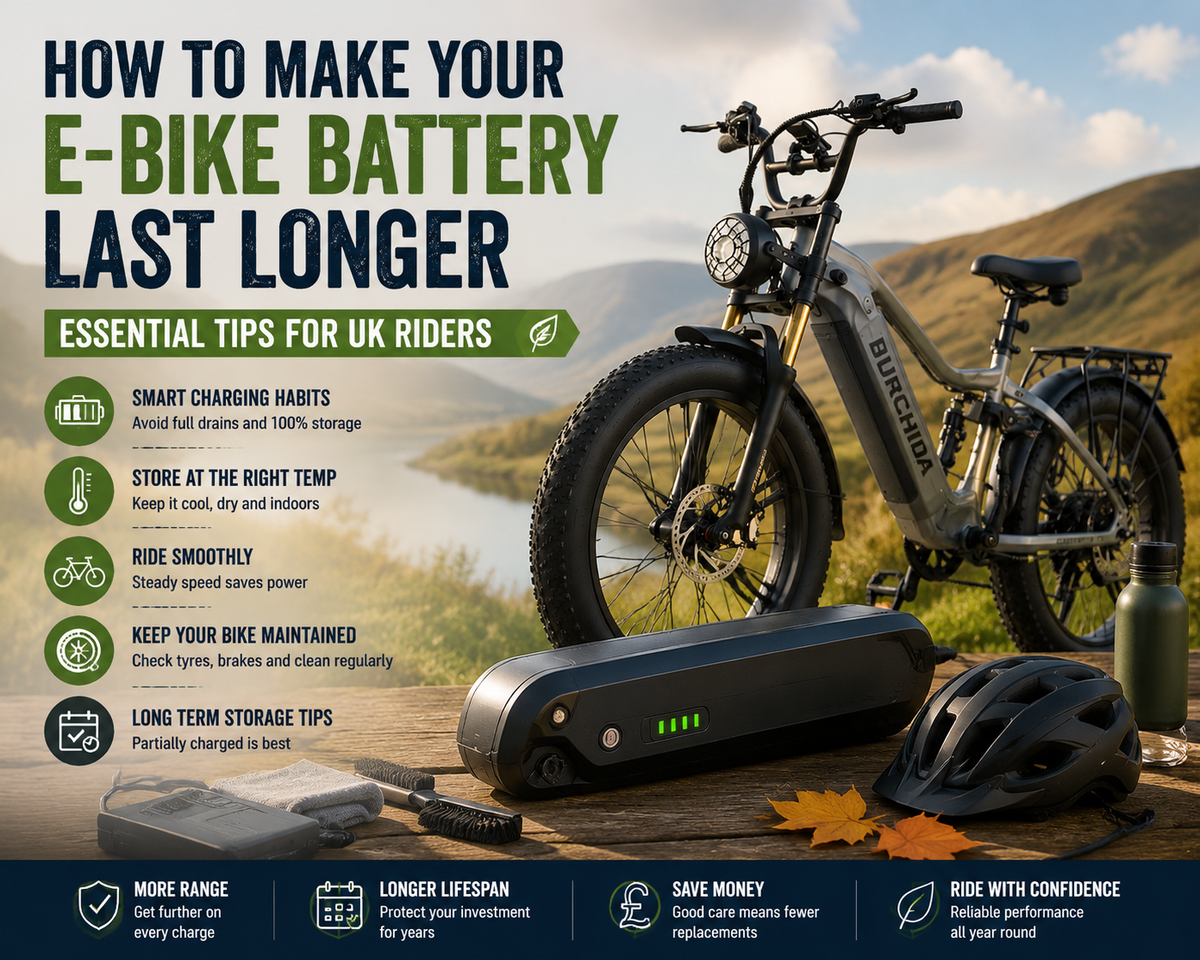 How to Make Your E-Bike Battery Last Longer: A Complete Guide for UK Riders?