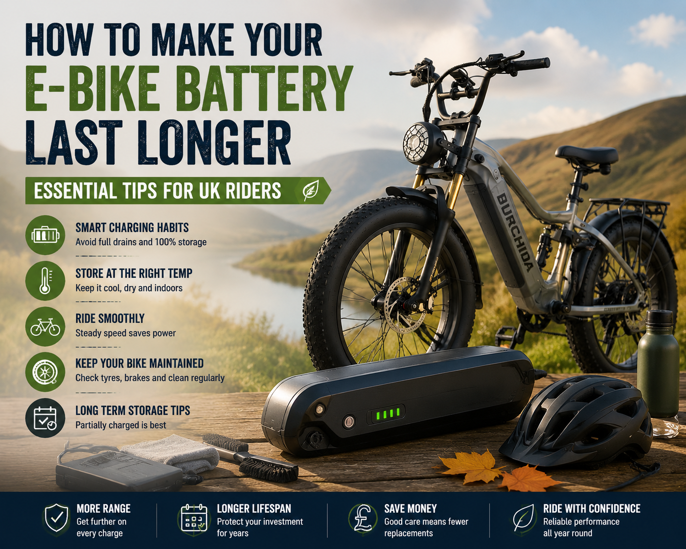 How to Make Your E-Bike Battery Last Longer: A Complete Guide for UK Riders?
