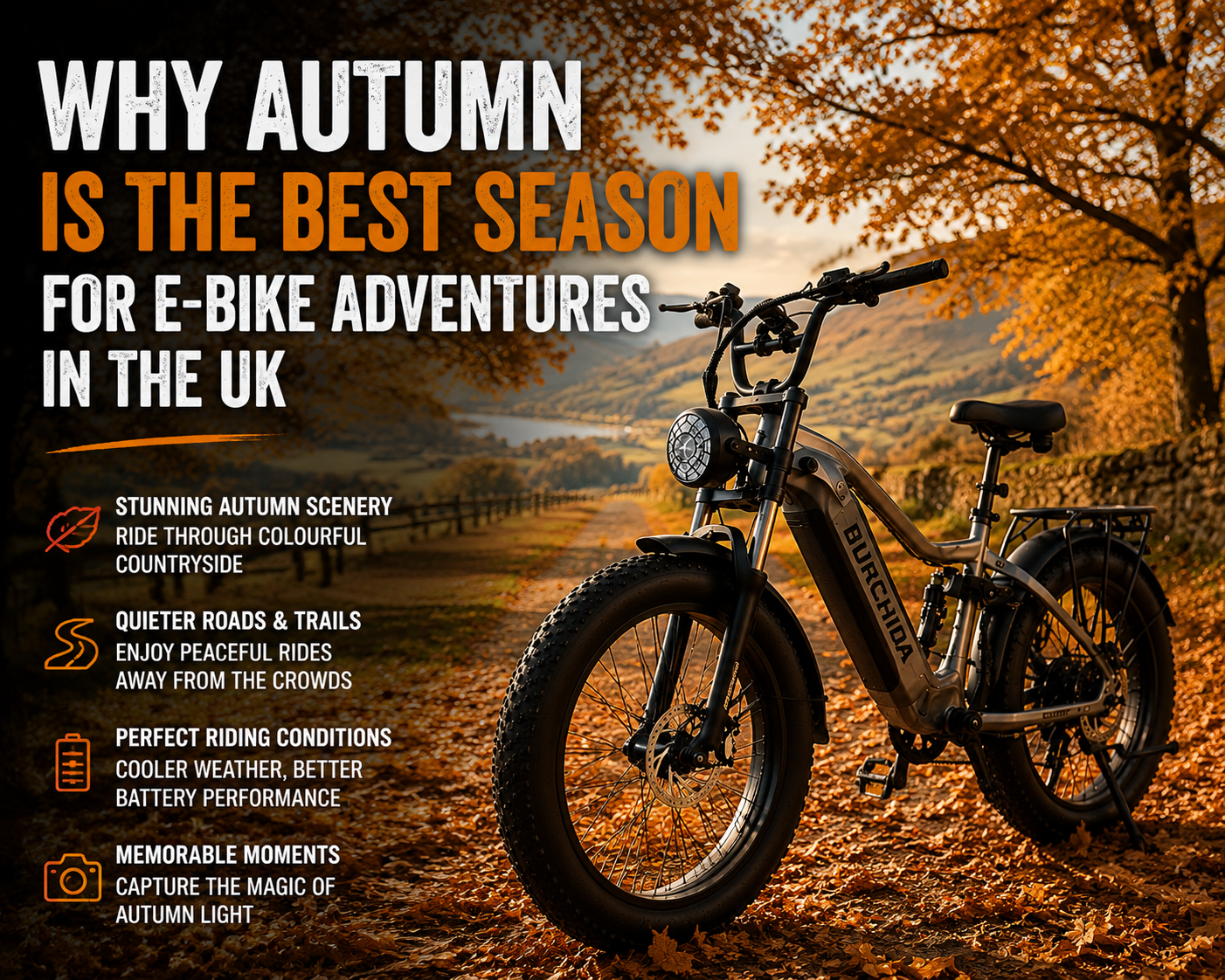 Why Autumn Is the Best Season for E-Bike Adventures in the UK?
